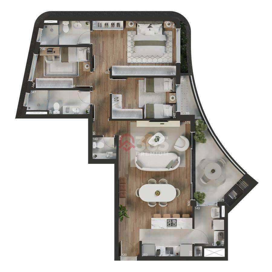 Apartamento à venda com 3 quartos, 111m² - Foto 23