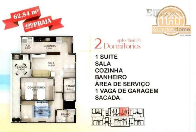 Apartamento à venda com 2 quartos, 62m² - Foto 5