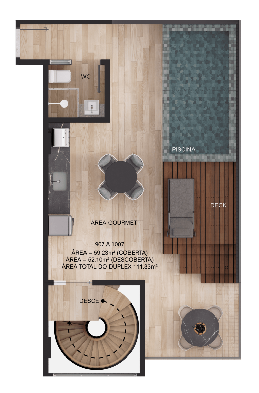 Apartamento à venda com 2 quartos, 5874m² - Foto 47