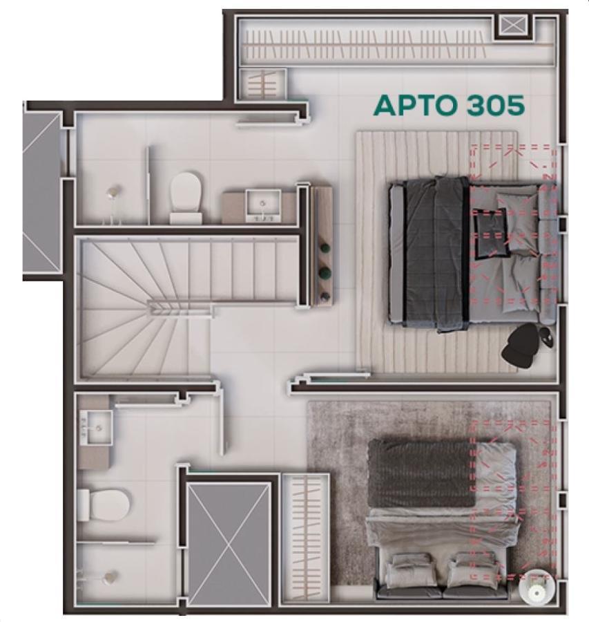 Apartamento à venda com 2 quartos, 92m² - Foto 13