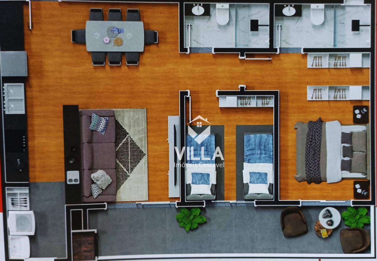 Apartamento à venda com 2 quartos, 12m² - Foto 7