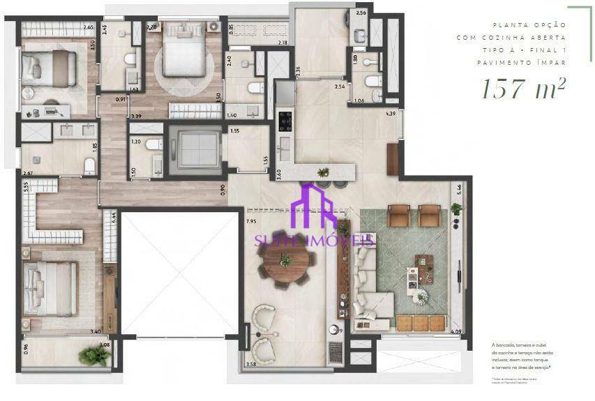 Cobertura à venda com 3 quartos, 255m² - Foto 30