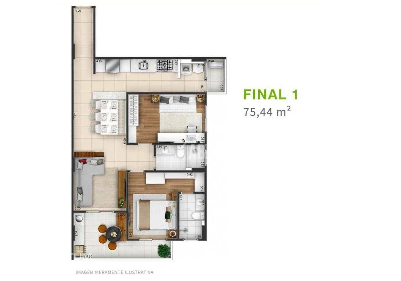 Apartamento à venda com 3 quartos, 105m² - Foto 40