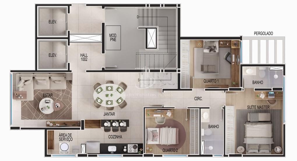 Cobertura à venda com 3 quartos, 191m² - Foto 12