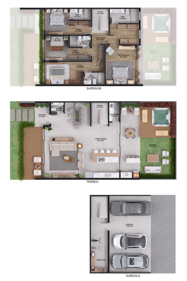 Casa de Condomínio à venda com 3 quartos, 279m² - Foto 11
