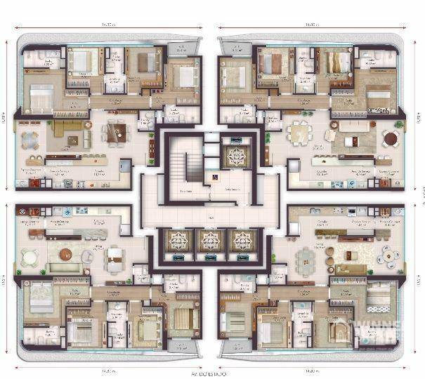 Apartamento à venda com 4 quartos, 137m² - Foto 16