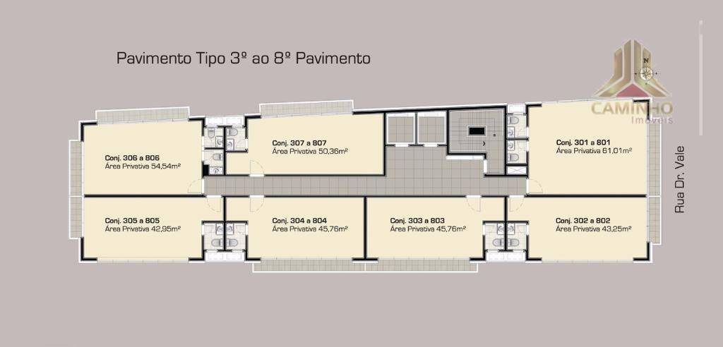 Conjunto Comercial-Sala à venda, 43m² - Foto 6