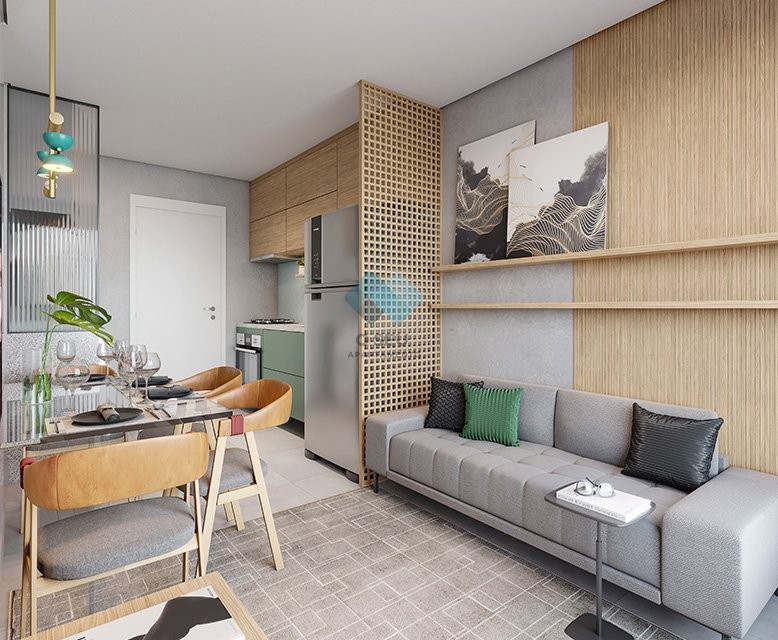 Apartamento à venda com 2 quartos, 33m² - Foto 7