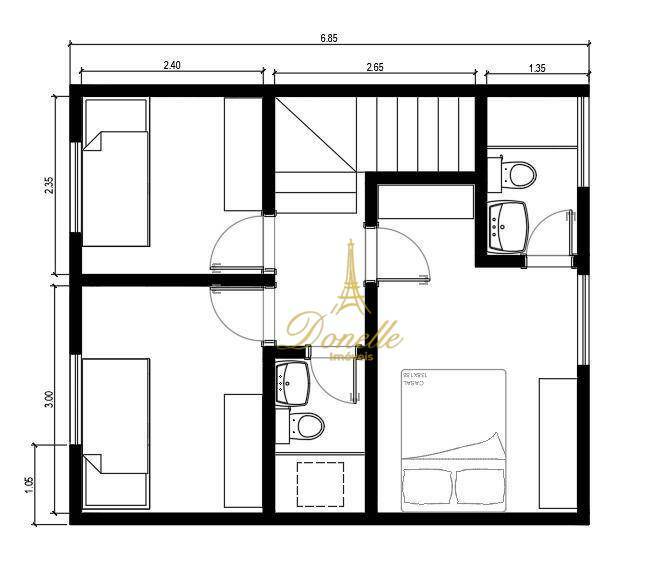 Casa à venda com 3 quartos, 88m² - Foto 11