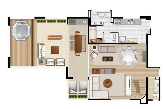 Apartamento à venda com 3 quartos, 124m² - Foto 5