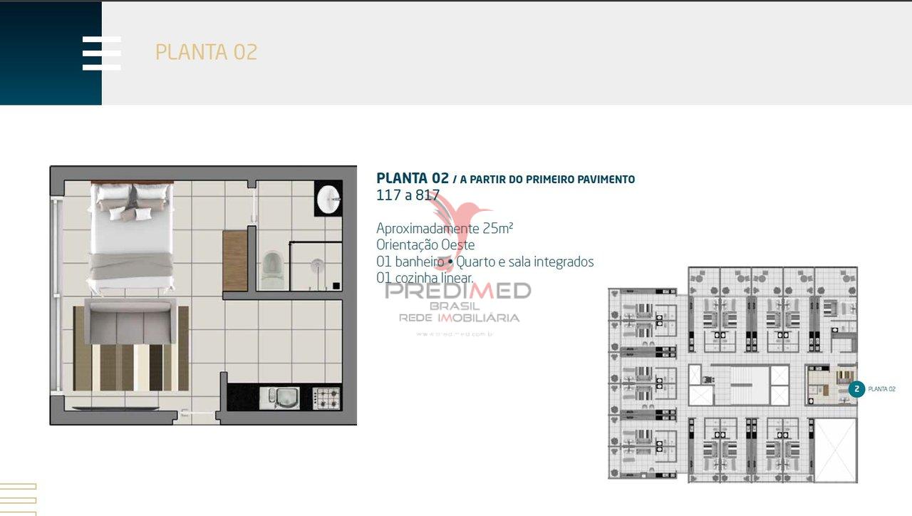 Flat/Apart Hotel à venda com 1 quarto, 24m² - Foto 15