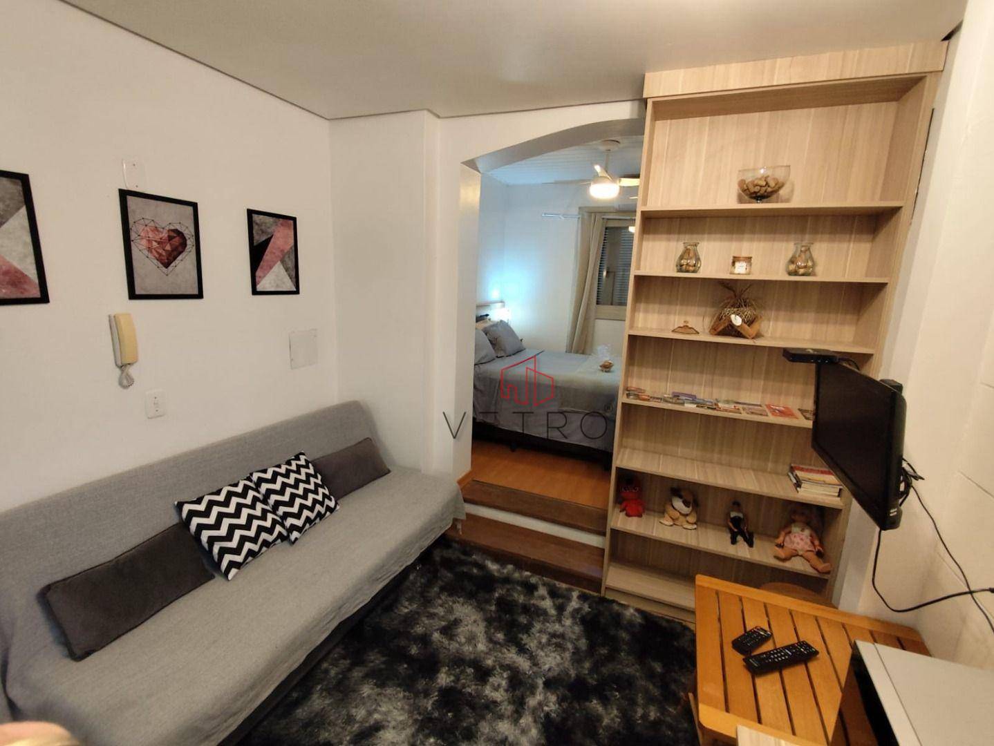 Apartamento à venda com 1 quarto, 27m² - Foto 2