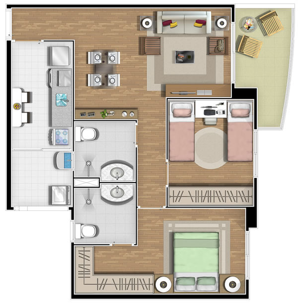 Apartamento à venda com 2 quartos, 68m² - Foto 18