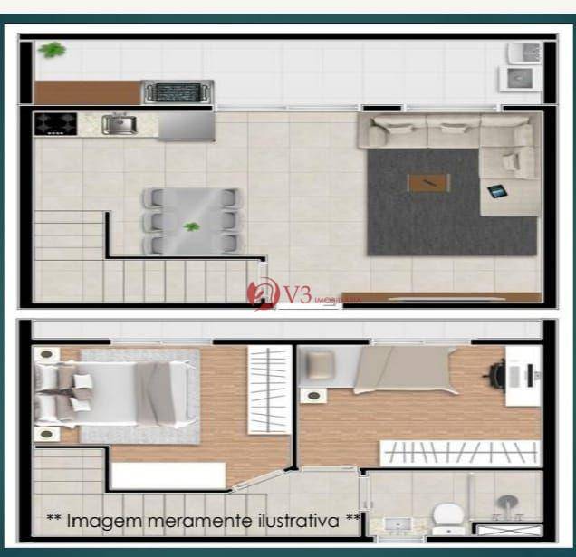 Apartamento à venda com 2 quartos, 63m² - Foto 6