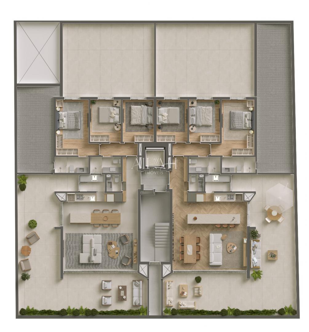 Apartamento à venda com 3 quartos, 231m² - Foto 9