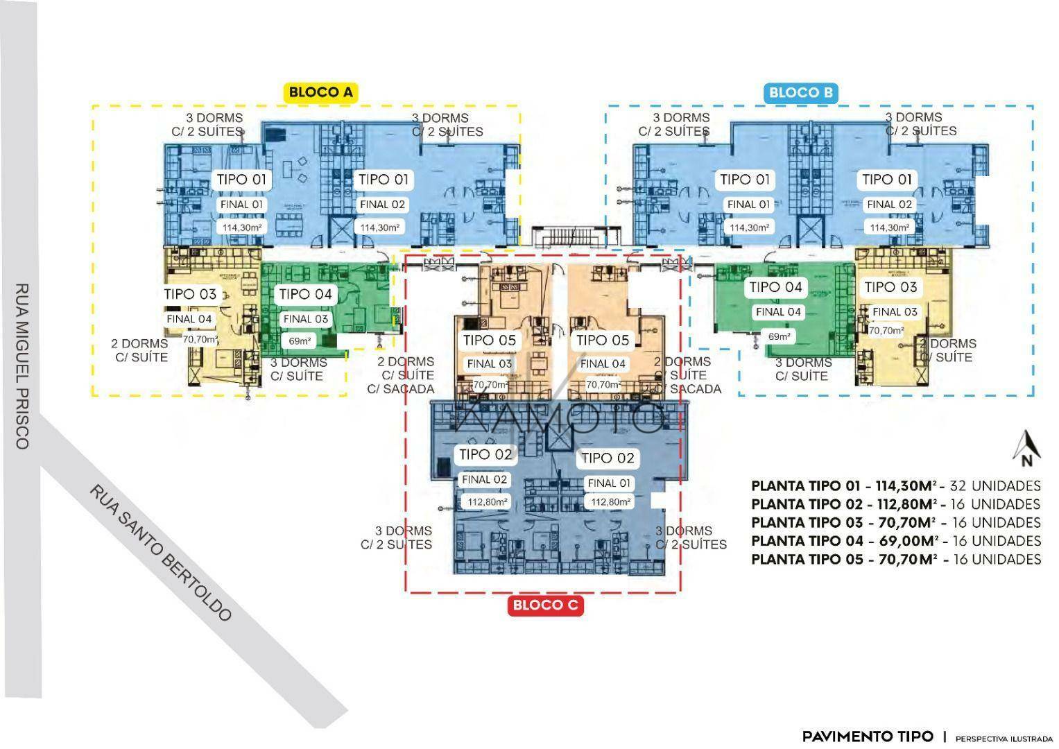 Apartamento à venda com 2 quartos, 69m² - Foto 38