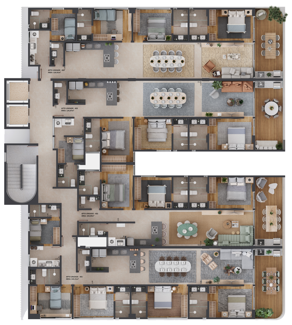 Apartamento à venda com 4 quartos, 17608m² - Foto 30