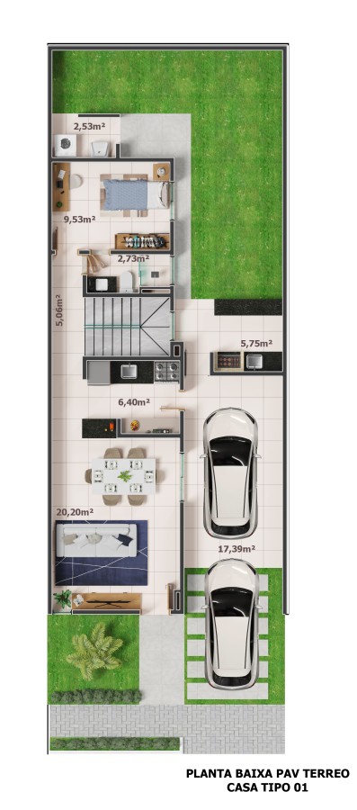 Casa à venda com 4 quartos, 136m² - Foto 3