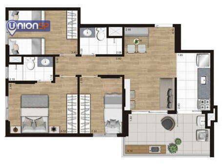 Apartamento à venda com 2 quartos, 37m² - Foto 23