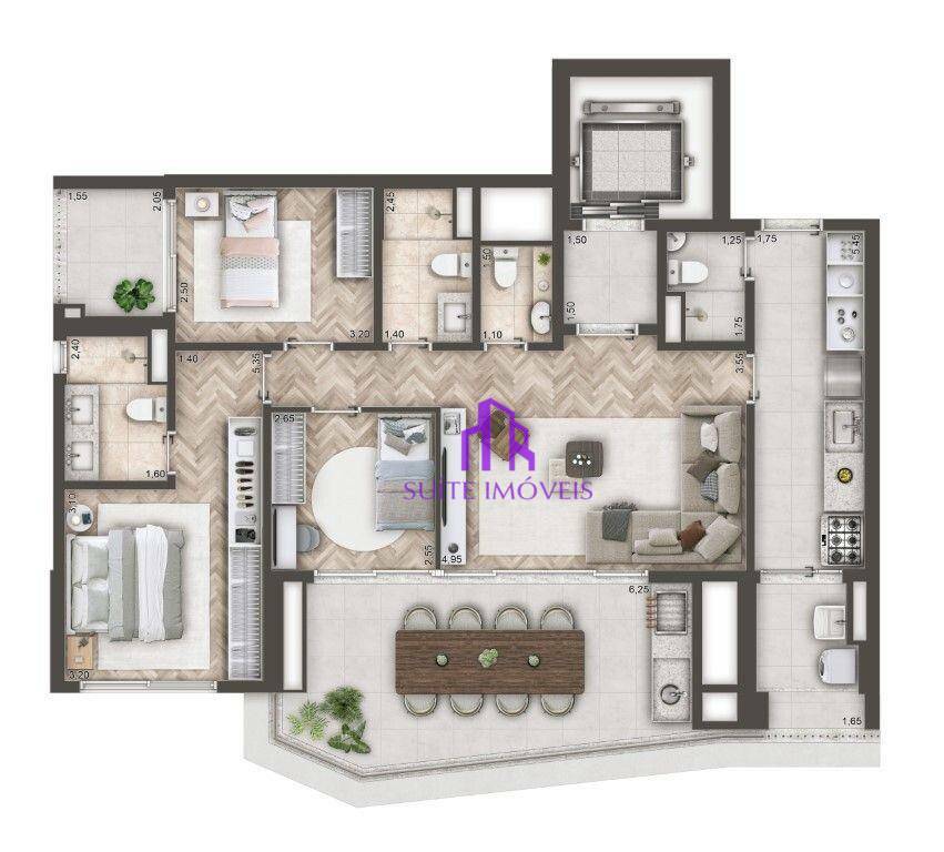 Apartamento à venda com 2 quartos, 89m² - Foto 21