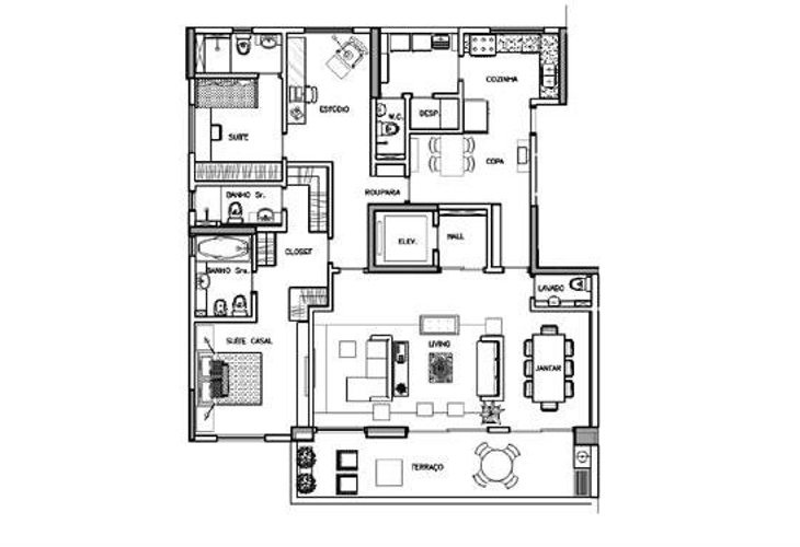 Apartamento à venda com 4 quartos, 169m² - Foto 14