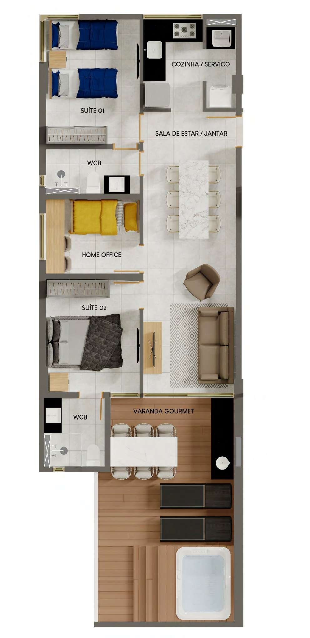 Apartamento à venda com 2 quartos, 6698m² - Foto 36