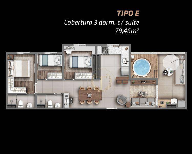 Apartamento à venda com 2 quartos, 40m² - Foto 27