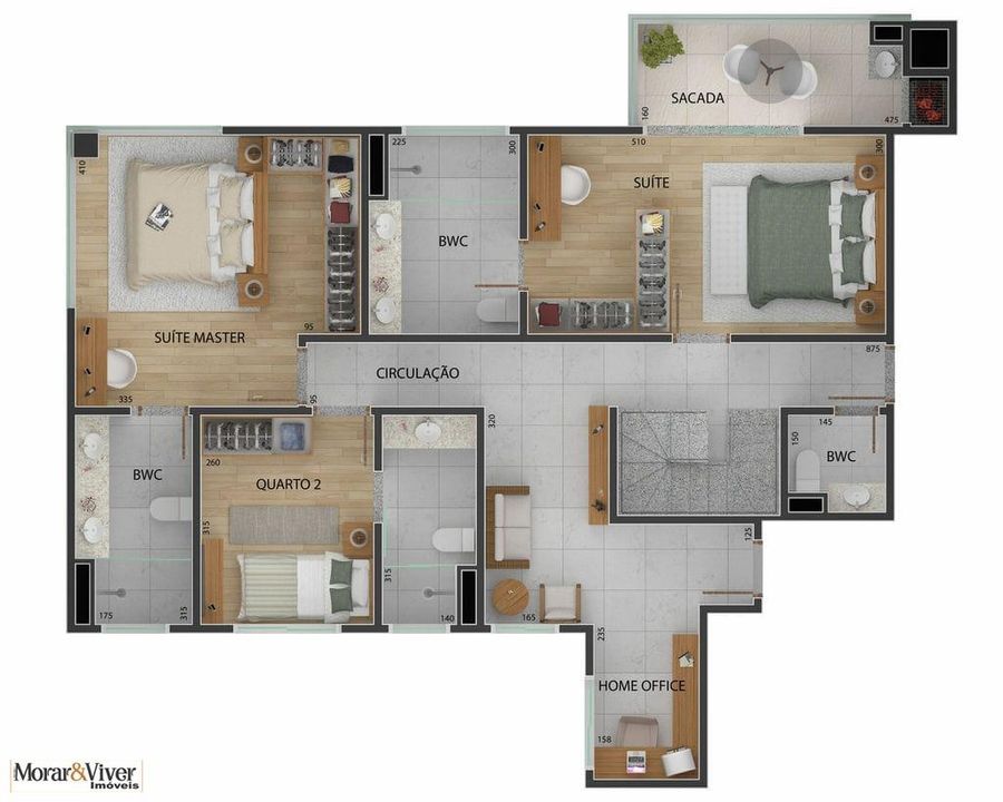 Apartamento à venda com 3 quartos, 103m² - Foto 14