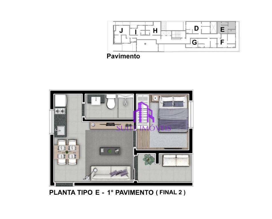 Apartamento à venda com 1 quarto, 40m² - Foto 26