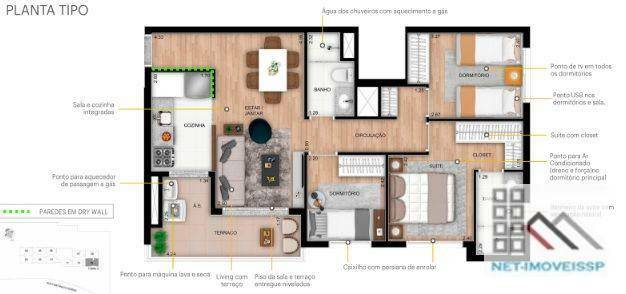 Apartamento à venda com 3 quartos, 67m² - Foto 19