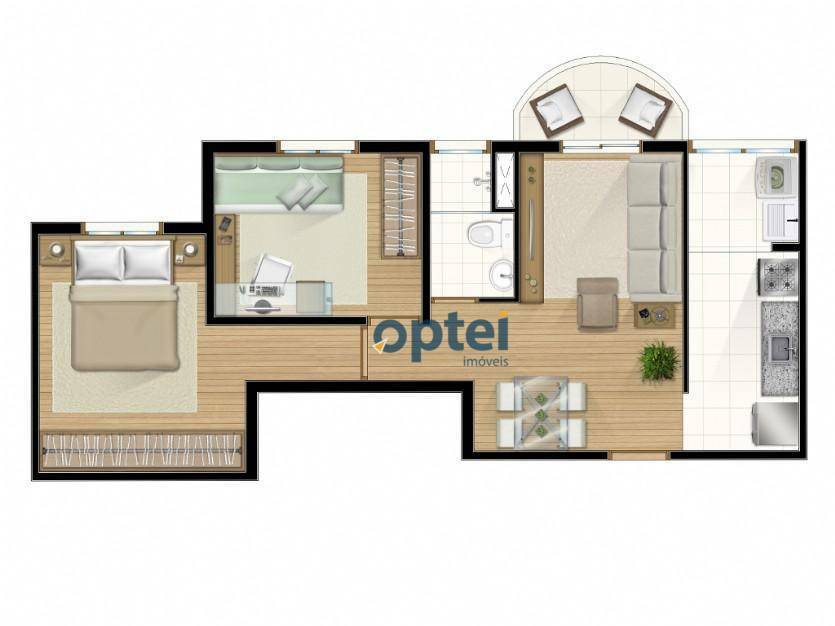 Apartamento à venda com 2 quartos, 52m² - Foto 27