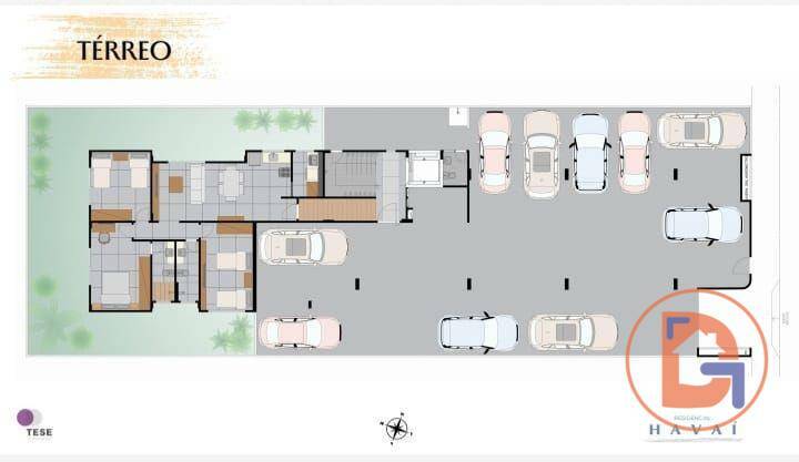 Apartamento à venda com 2 quartos, 66m² - Foto 3