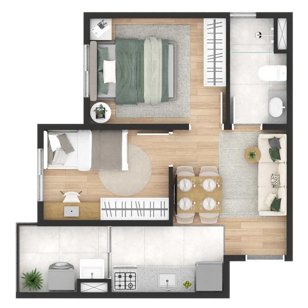 Apartamento à venda com 2 quartos, 63m² - Foto 18