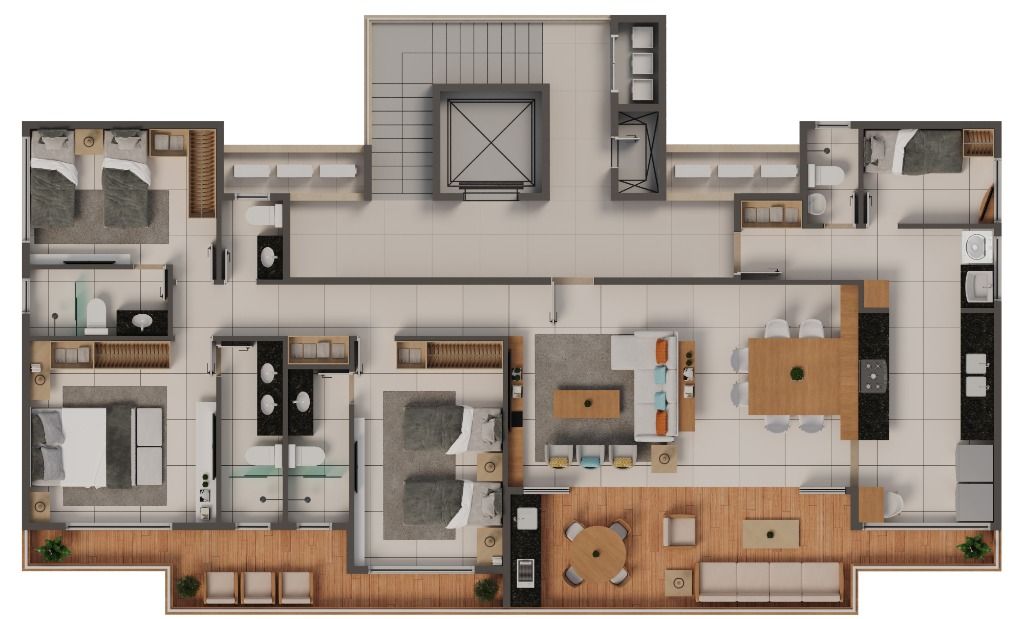 Apartamento à venda com 3 quartos, 150m² - Foto 17