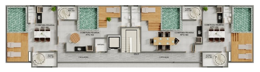 Apartamento à venda com 2 quartos, 50m² - Foto 18