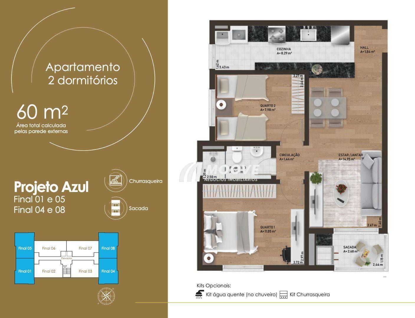 Apartamento à venda com 2 quartos - Foto 15