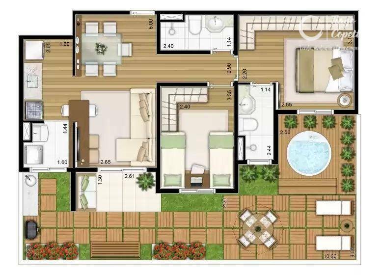 Apartamento à venda com 2 quartos, 57m² - Foto 63