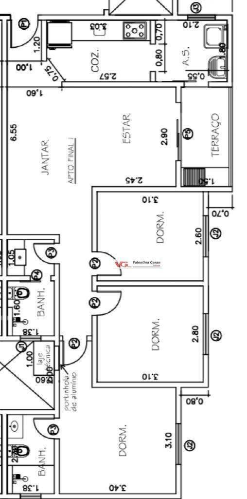 Apartamento à venda com 3 quartos, 113m² - Foto 24