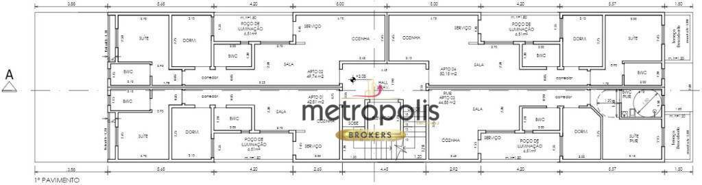 Cobertura à venda com 2 quartos, 50m² - Foto 3