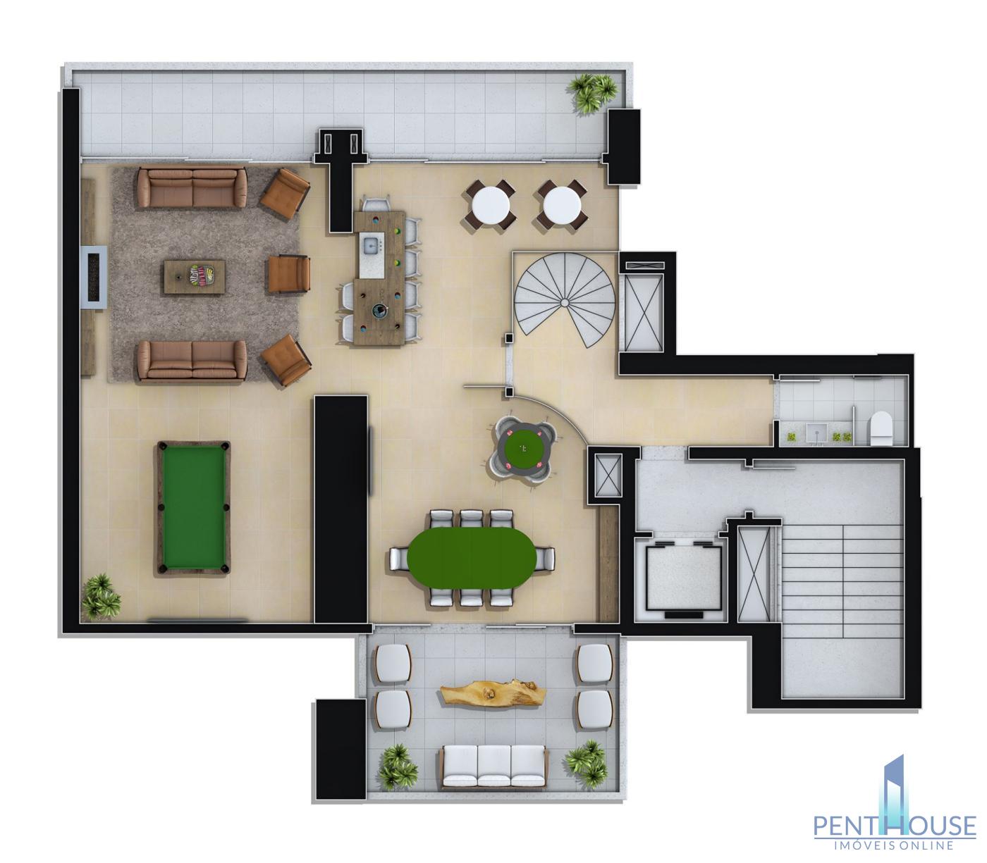 Apartamento à venda com 4 quartos, 220m² - Foto 35