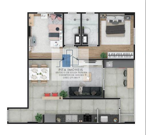 Apartamento à venda com 2 quartos, 67m² - Foto 27