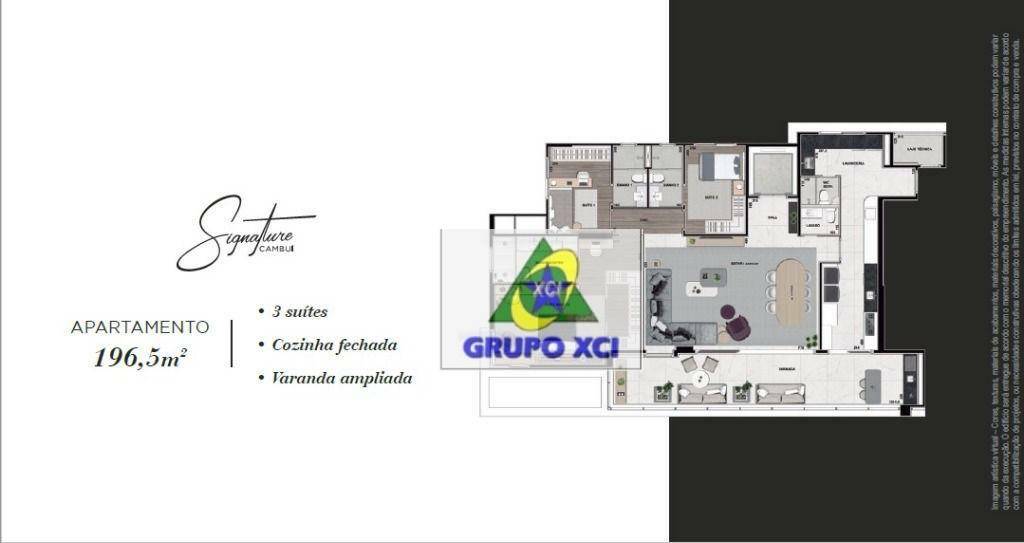 Apartamento à venda com 3 quartos, 190m² - Foto 56