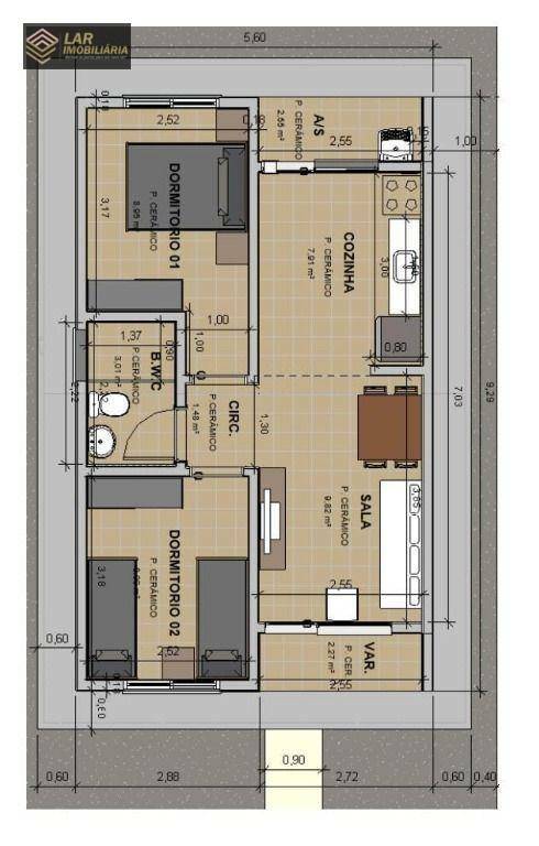 Casa à venda com 2 quartos, 150m² - Foto 20