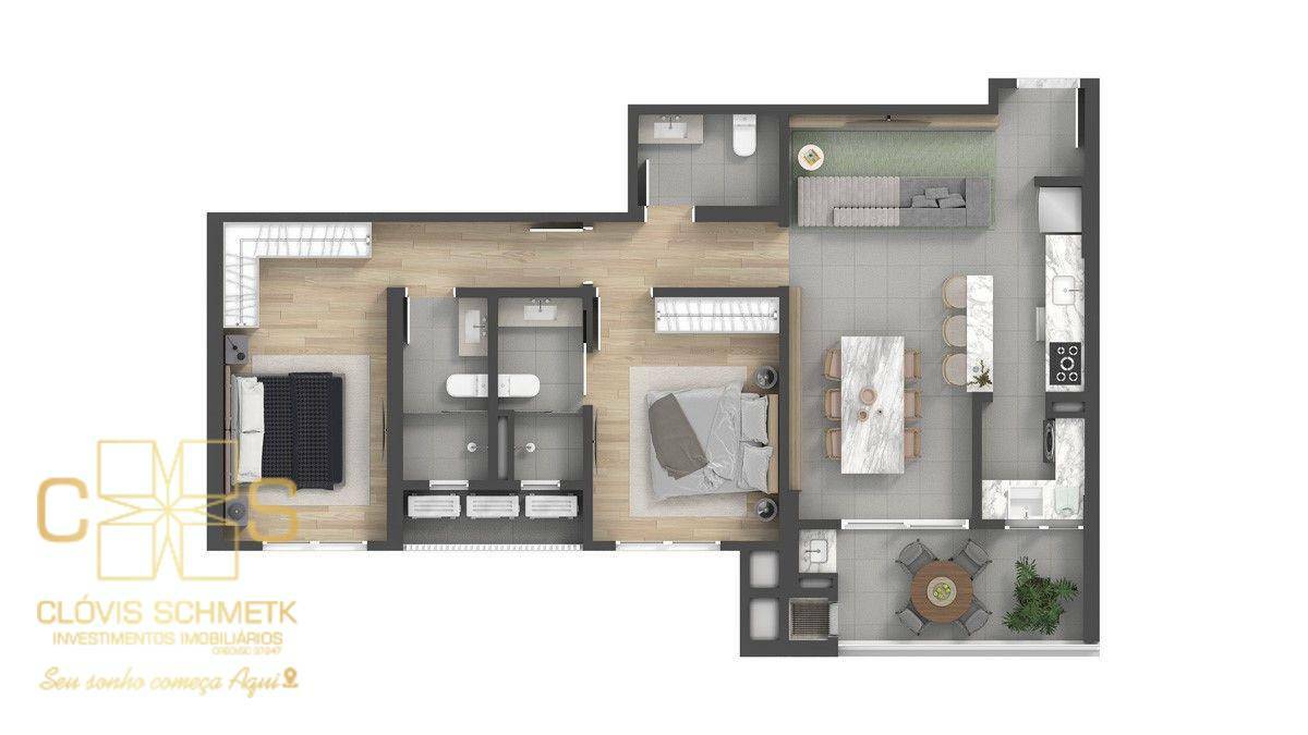 Apartamento à venda com 2 quartos, 7823m² - Foto 21