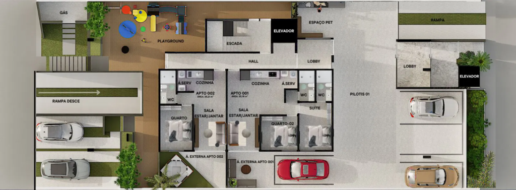 Apartamento à venda com 3 quartos, 77m² - Foto 11