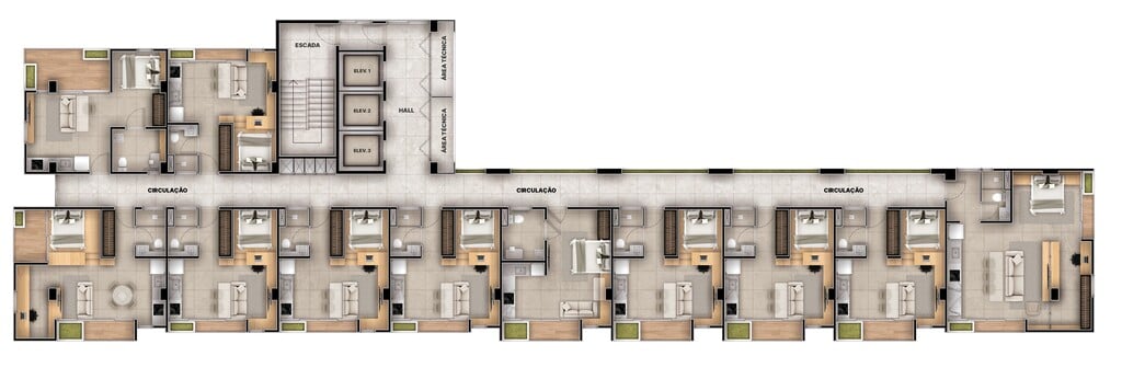 Apartamento à venda com 1 quarto, 9588m² - Foto 31