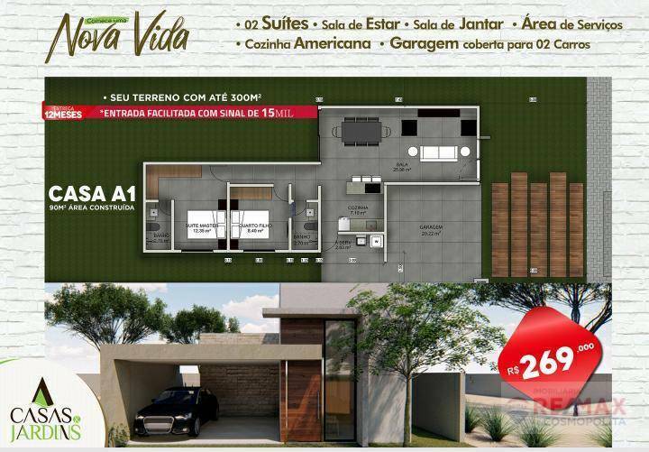 Casa de Condomínio à venda com 2 quartos, 90m² - Foto 4