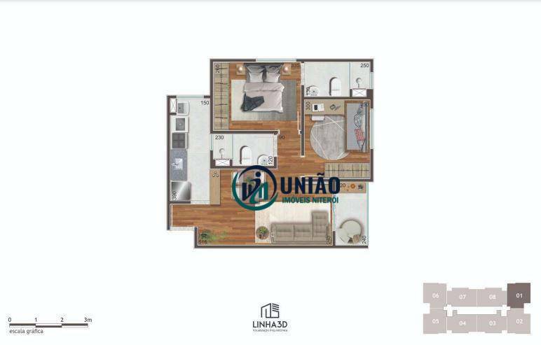 Apartamento à venda com 2 quartos, 53m² - Foto 39