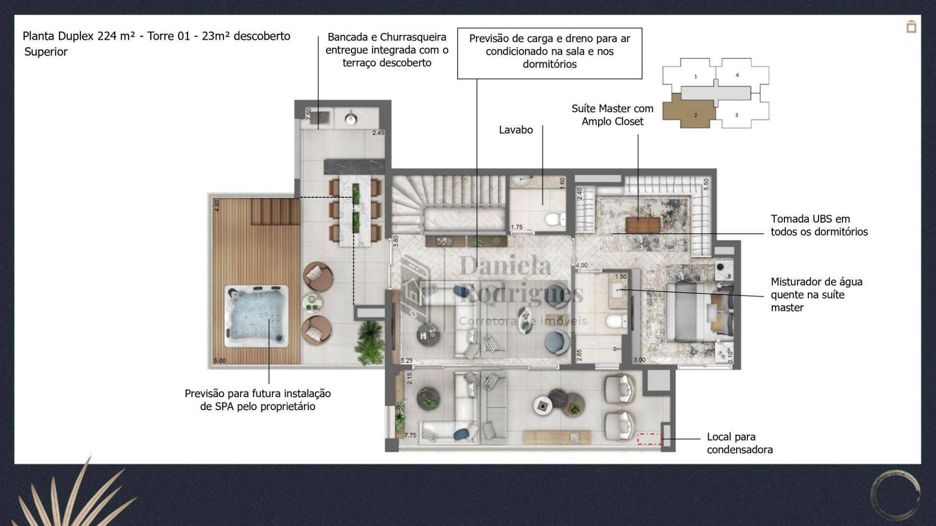 Apartamento à venda com 4 quartos, 231m² - Foto 13