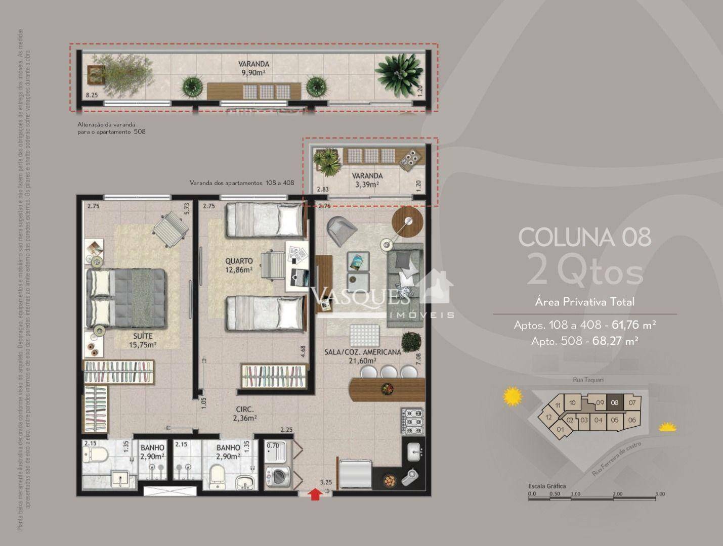 Apartamento à venda com 1 quarto, 48m² - Foto 20